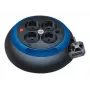 Comfort-Line Mini-Kabeltrommel CL-S 4-fach (schwarz/Weiß, 3 Meter)