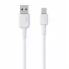 AUKEY CB-NAC1 Weißes Nylon-Kabel USB-C auf USB-A