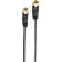 shiverpeaks BS80093-G-128CP-S Koaxialkabel 2,5 m F Schwarz (BS80093-G-128CP-S)
