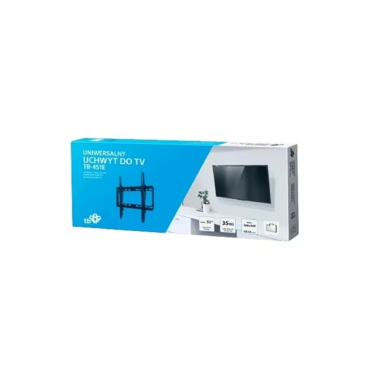 TV-Wandhalterung TB 451E von TB für Fernseher bis 55 Zoll (35 kg), VESA 400x400