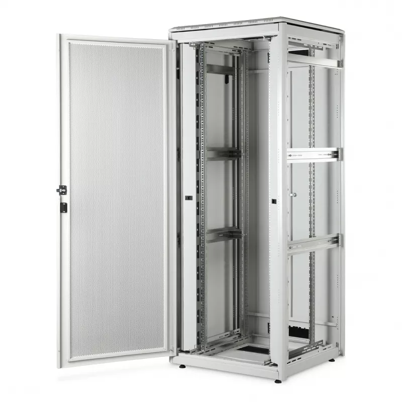 Freistehender Netzwerkschrank DIGITUS Unique Series 42U 800x800 mm IP20 800 kg grau