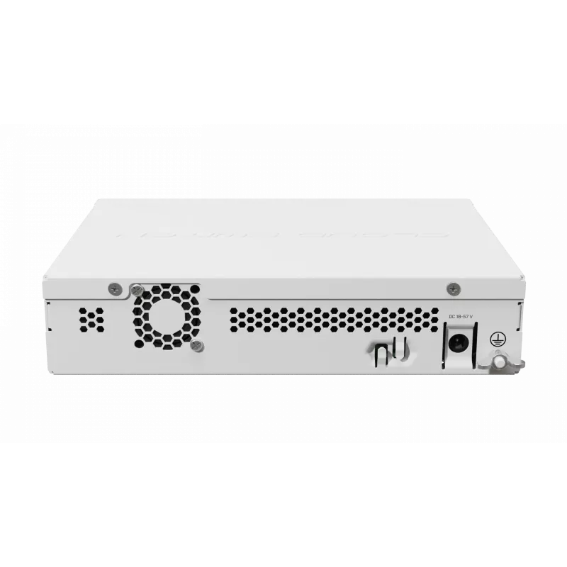Managed L3 Netzwerk-Switch MikroTik CRS310-1G-5S-4S+IN — 1U, 1x Gigabit, 5x SFP, 4x SFP+, 10G, DC/PoE 18–57V, 20W max