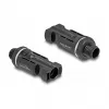 Solarmodul-Steckverbinder DeLOCK DL4 Stecker Buchse Schwarz 2 Stück