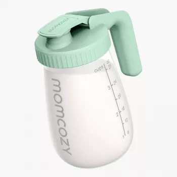 Momcozy GP01 Muttermilch-Aufbewahrungsbehälter 32OZ Grün
