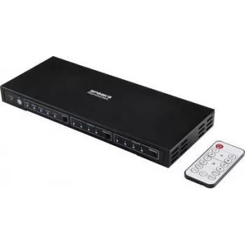 Speaka Professional SP-8753144 Netzwerkgerät Schwarz