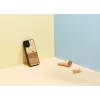 Schutzhülle Man and Wood für iPhone 12 mini — Terra Schwarz