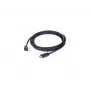 HDMI v2.0 90-Grad-Stecker auf geraden Stecker Verbindungskabel, 19-polig vergoldete Kontakte, 1,8 m, Bulk-Verpackung