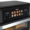 Heißluftfritteuse Tristar FR-9078 Double 10 L, 2800 W, Touch-Steuerung, LCD, schwarz/Edelstahl