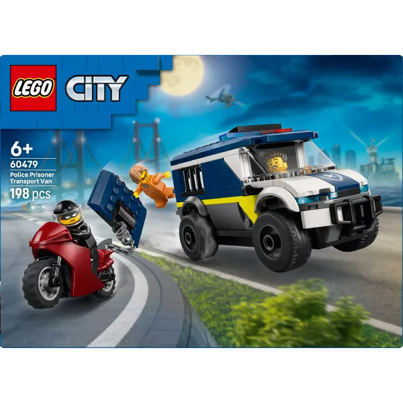 LEGO CITY 60479 Polizei-Gefangenentransporter