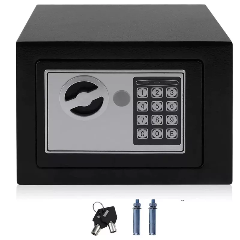 Extralink Home S-406 elektronischer Tresor mit Zahlencode und Schlüsseln