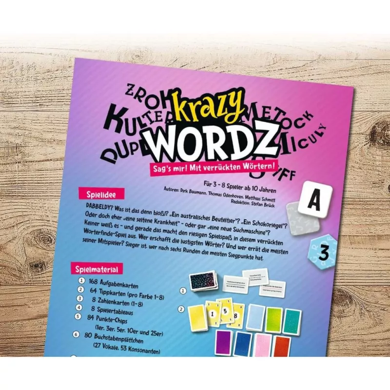 Krazy Words, Gesellschaftsspiel