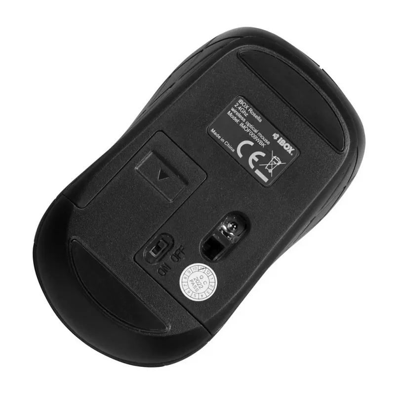 IBOX Rosella – Maus – 2,4 GHz – Sininen – Hiiri – Optisch – 3 Tasten – Blau