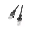 LANBERG Netzwerkkabel Cat6 U/UTP RJ-45 auf RJ-45, 5 m, schwarz, CCA-Leiter, 250 MHz, 26 AWG