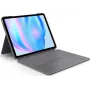 Logitech Combo Touch - Tastatur- und Foliohülle - mit Trackpad - hintergrundbeleuchtet - Apple Smart Connector - Q
