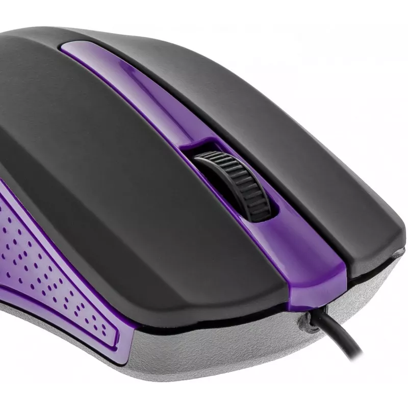 USB kabelgebundene Maus, 3 Tasten, gummierte Oberfläche