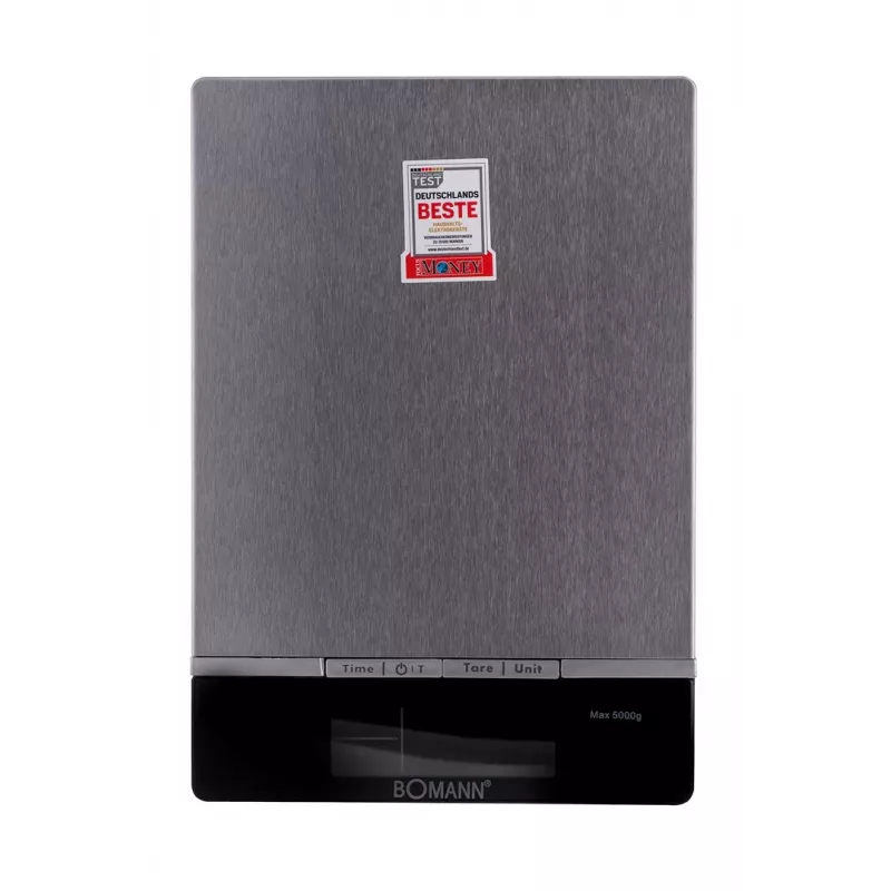 Bomann KW 1421 CB – LCD – Schwarz – Edelstahl – 160 x 230 x 18 mm – 18 mm – AAA – Edelstahl (614211)