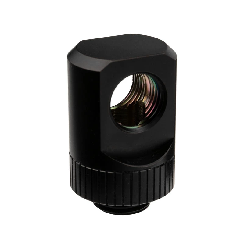 Adapterstück EK Water Blocks Messing Schwarz 28 mm Höhe 2,3 cm Durchmesser