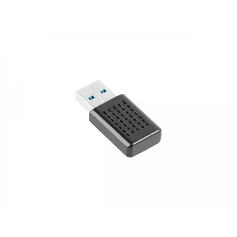 Kabelloser USB-Netzwerkadapter LANBERG NC-1200-WI, WLAN USB 2.0, 2x interne Antennen 2 dBi, bis zu 5000 Mbit/s
