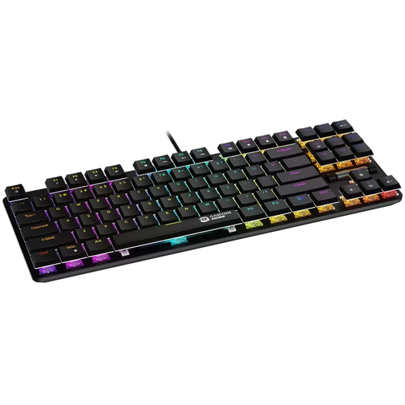 CANYON Tastatur Cometstrike TKL GK-50 EN Kabelgebunden