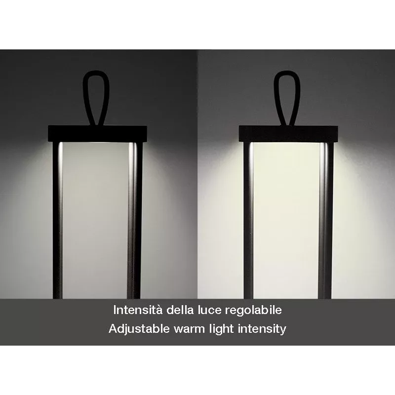 Wiederaufladbare Laterne Beper P207ILI100 — Schwarz, tragbare LED-Beleuchtung