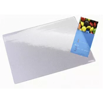 Leitz Plus Desk Mat, Transparent, Polyvinylchlorid (PVC), 650 mm, 500 mm, 1 Stück