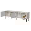 TV-Schrank cama meble INSERTO 3D1W 190x40x62 cm Cashmere-Finish mit LED