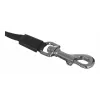 Flexi Schwarz Design M, Rollleine mit Band, 5 m, für mittelgroße Hunde (10–25 kg), max. Belastung 20 kg