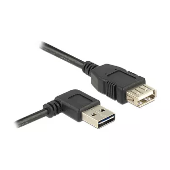 USB-Kabel DeLOCK 2m USB 2.0-A auf USB 2.0-A Schwarz