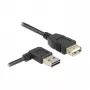 USB-Kabel DeLOCK 2m USB 2.0-A auf USB 2.0-A Schwarz
