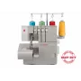 Overlock-Nähmaschine SINGER 14HD854 Heavy Duty elektrisch 120 W Grau