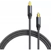 Vention optisches Audiokabel, geflochten, 5 m
