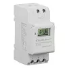 DIN-Schienen elektronischer Zeitschalter QOLTEC 50983, batteriebetrieben, für Automatisierungsschaltungen