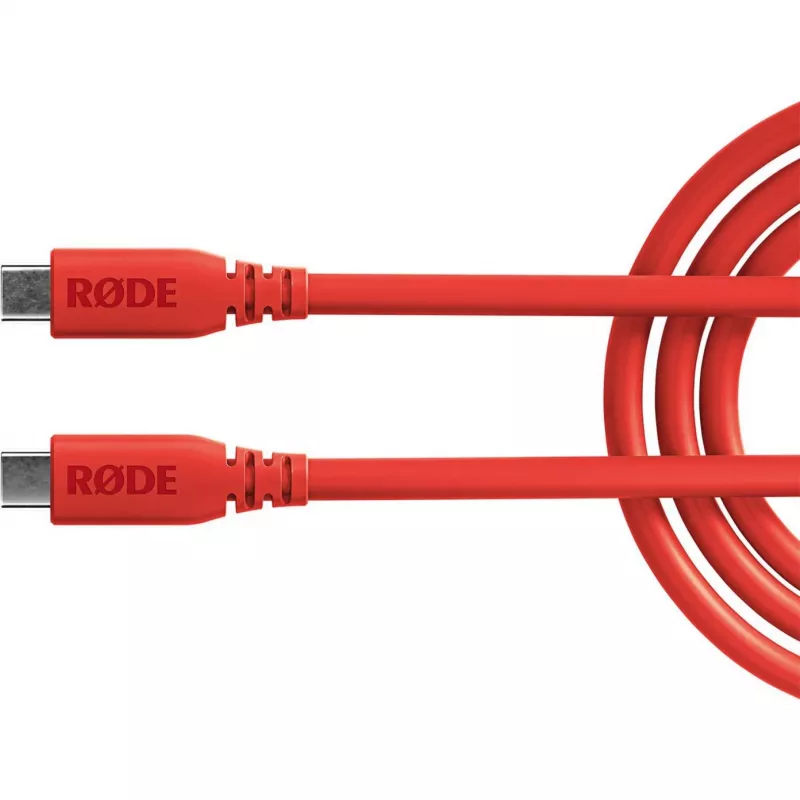Rode SC27-R USB-C-auf-USB-C-Kabel, USB 3.2 Gen1, Rot (2m, PD)