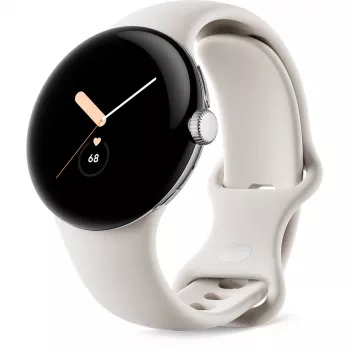Google – Uhrenarmband für Smartwatch – Klein / Groß – Kreide – für Google Pixel Watch (GA03264-WW)