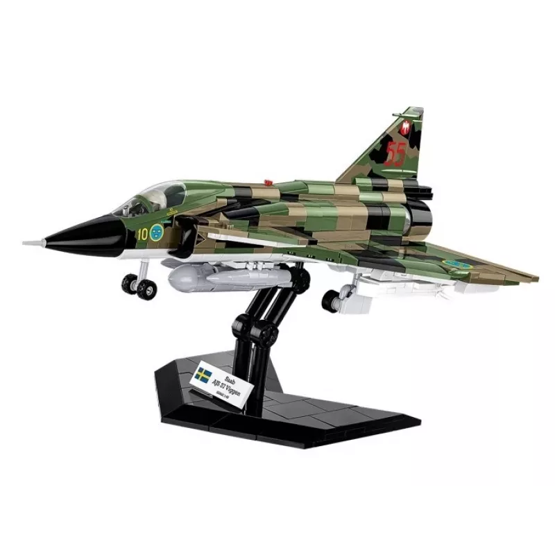 Konstruktionsset Cobi Blocks Saab AJS 3 Viggen 911-tlg. Modellbausatz, 911 Teile