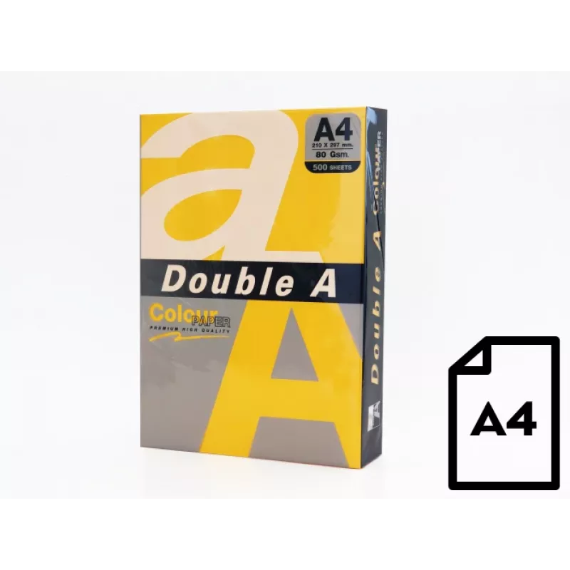 A4 Farbpapier double a DA-GOLD 80 g/m², 500 Blatt