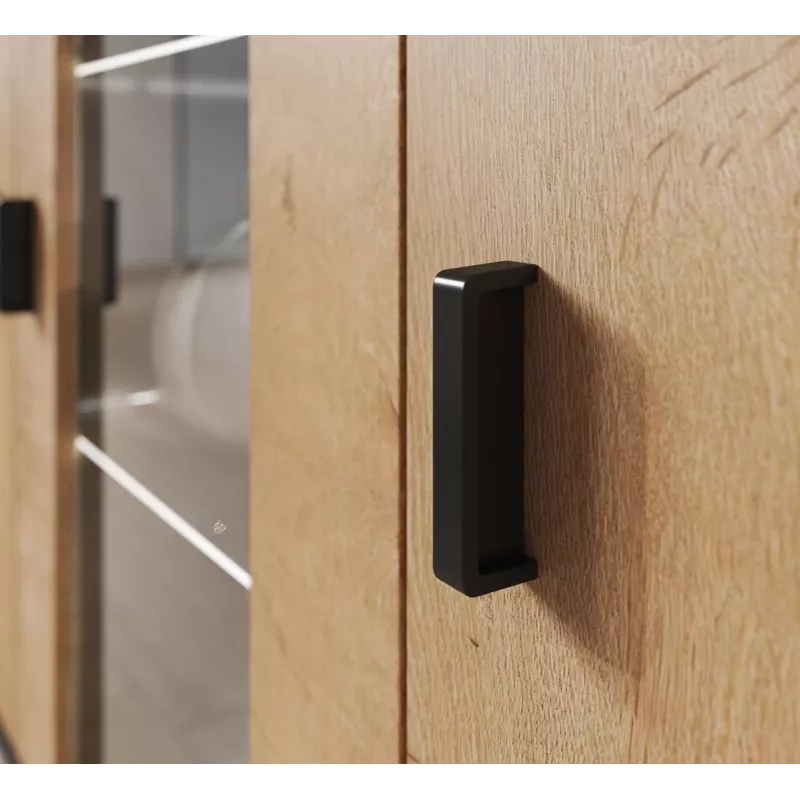 Cama sideboard 120 cm SOHO S7 lefkas oak/Schwarz