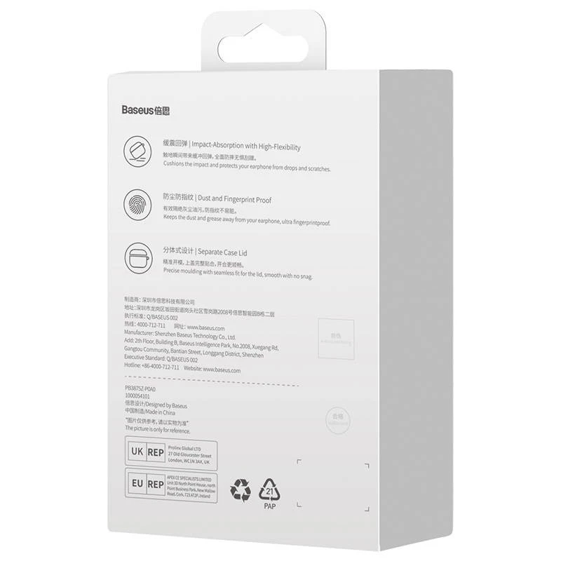 Schutzhülle transparent Baseus ARAP000000 für AirPods 3 – leicht, langlebig
