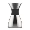 Asobu PourOver Cold Brew Kaffeebereiter Schwarz, Silber