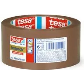 Verpackungsklebeband Tesa 04024 66 m × 50 mm, universal braun, zum Verschließen und Bündeln