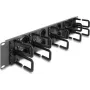 Kabelmanagement-Panel DeLOCK 66746 Grau Metall/Kunststoff 19 Zoll