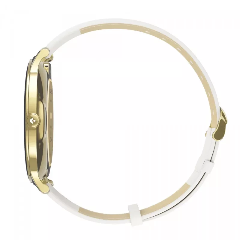 Smartwatch Garett Verona 2 Gold Mesh mit Bluetooth und Herzfrequenzmesser