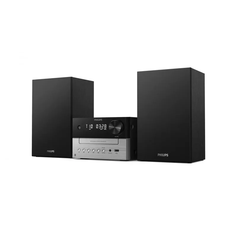 Philips TAM3205M2 Home-Audio-System Home-Audio-Mikrosystem 20 W Schwarz, Silber