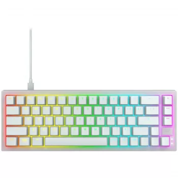 CHERRY K5V2 Kompakte Tastatur Gaming USB QWERTY Englisch Weiß 67 Tasten RGB LED