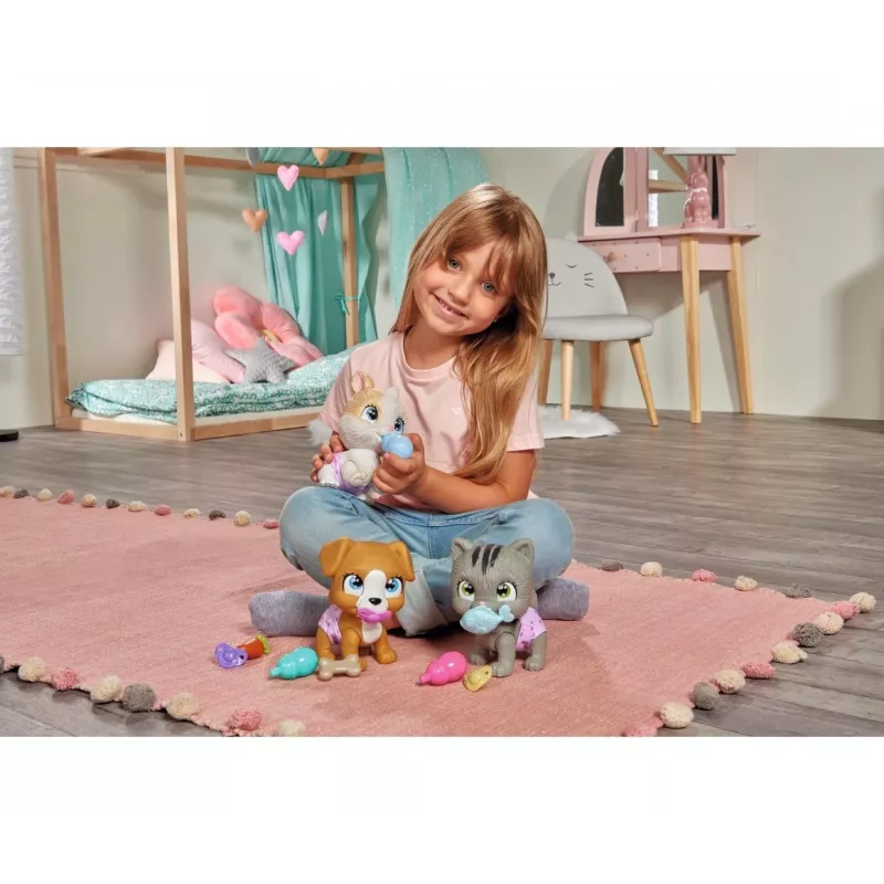 Plüschtier SIMBA Pamper Petz Hase (Windelbande) Modell 105953052, weicher Stofftier