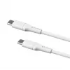 USB-C auf USB-C Festkabel FIXED FIXDLS-CC2-WH, 2 m, 60 W