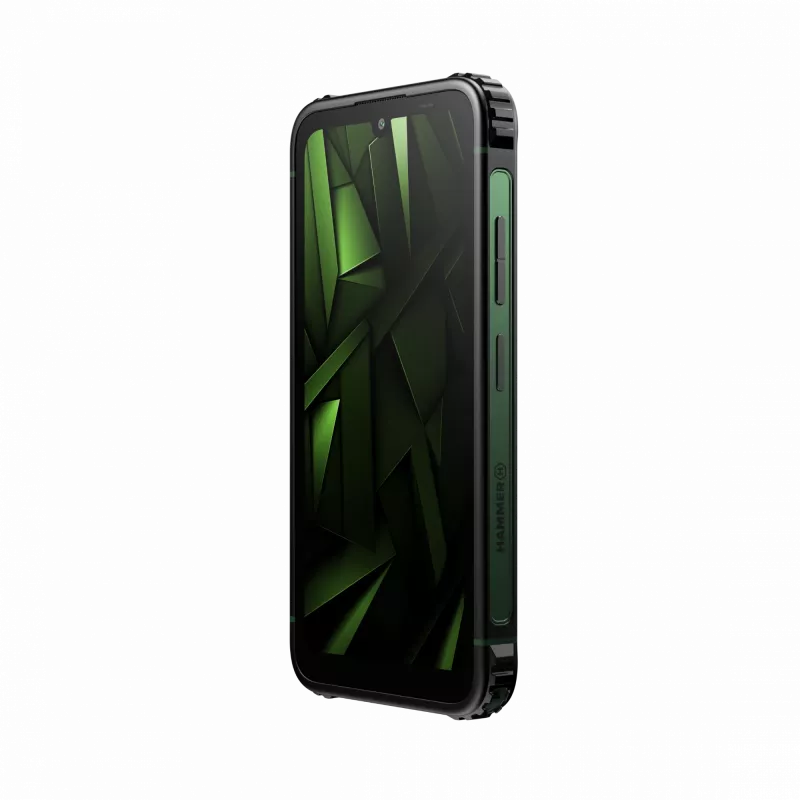 Smartphone myPhone Hammer Ranger LTE 6,3 Zoll 8GB 256GB schwarz-grün