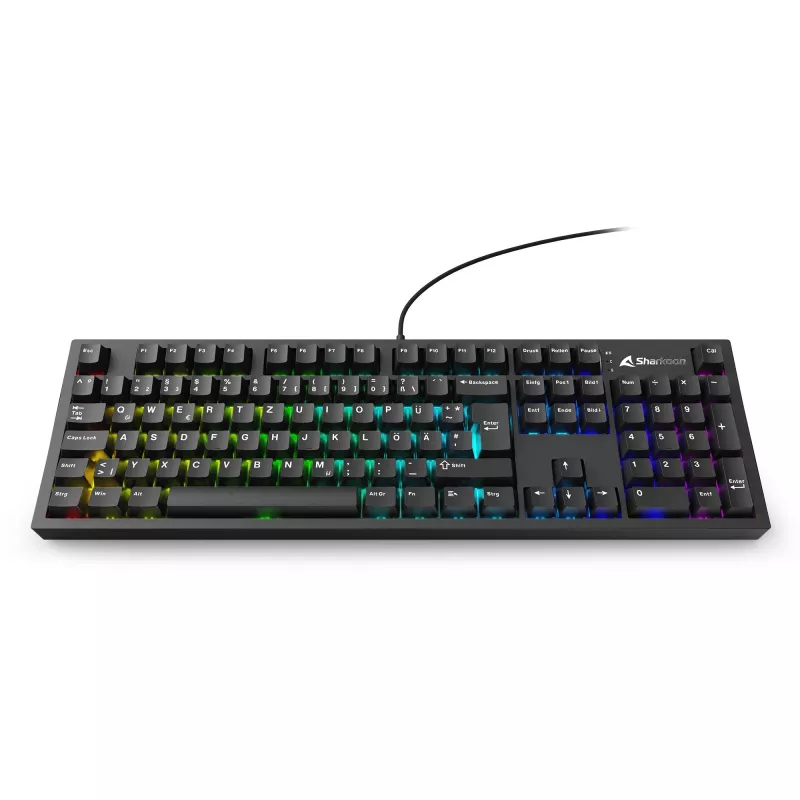 Mechanische Tastatur Sharkoon OfficePal KB70W — lineare leise Schalter, kabellos