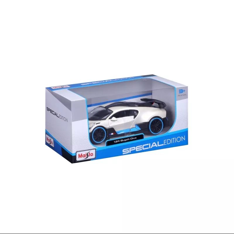 Composite model Bugatti Divo 1/24 weiß