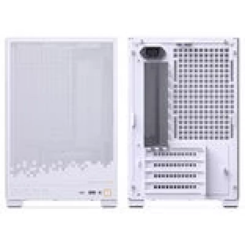 Computergehäuse Jonsbo D32 STD Mesh Mini Case mATX – Weiß